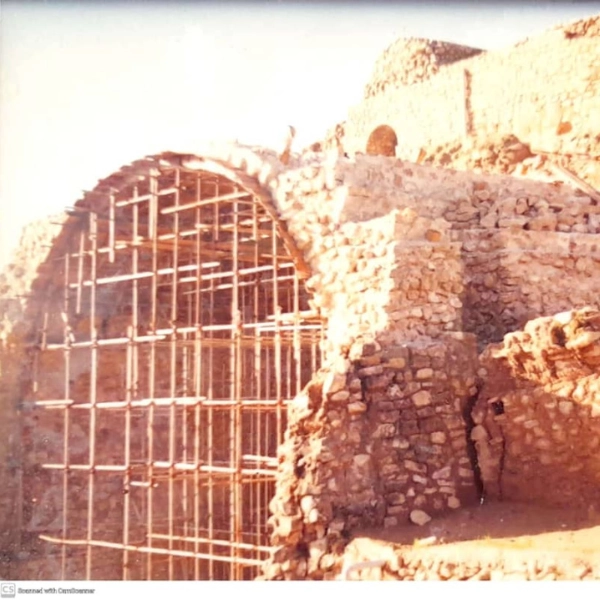 اجرا شابلون طاق ایوان مرکزی
